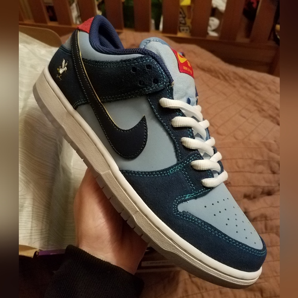 Sz Nike sb dunk low " why so sad" new authentic dunks